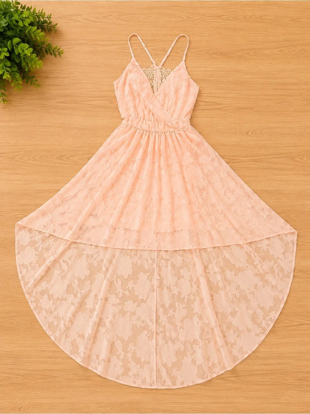 Rue21 | Dresses | Rue2 Soft Peach Lace Camisole Dress